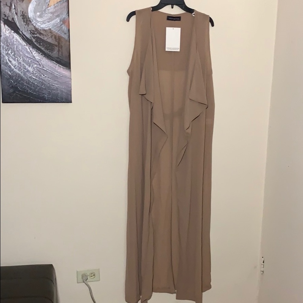 Naked Wardrobe Sheer Nude Vest - Picture 3 of 3
